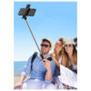 Tripod Selfie Stick with Fill Light - Black - Image 4