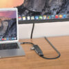 Hoco TYPE-C Laptop Adapter : Card Reader, Display, Hub - Image 2