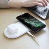 Hoco CW23 Dual Qi Wireless Fast Charger - Image 5
