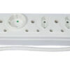 UPS connector: Multiplug with IEC Connector for UPS - 4x16A + 4x5A - White