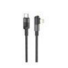 Hoco PD20W Type-C to Lightning 90 Degree Gaming Cable 1.2M - Image 2