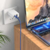 Hoco PD20W Type-C to Lightning 90 Degree Gaming Cable 1.2M - Image 5