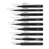 Anti-Static Tweezers Set for Cellphone, Electronic Repair - 10 Piece - Image 3