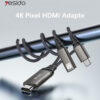 Yesido HM07 2 Meters 4K 60HZ Type-C To HDMI Video Cable & PD Fast Charging Audio Cable - Image 3