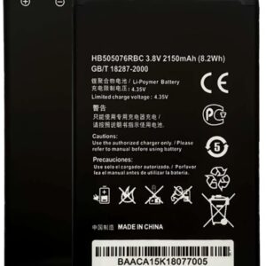 Generic Battery for Huawei Y3 2, Y3II, Y600, G610, G700  : HB505076RBC