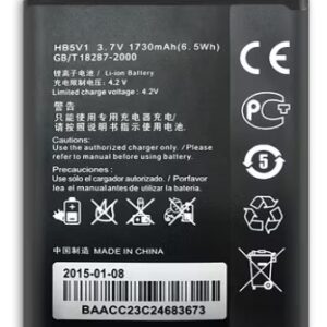 Generic Battery for Huawei Y300, Y511m Y3, Y360, Y520, Y541, Y5c, Y511 : HB5V1
