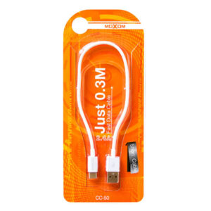 Moxom 2.4A Fast Data Short Cable : 30cm