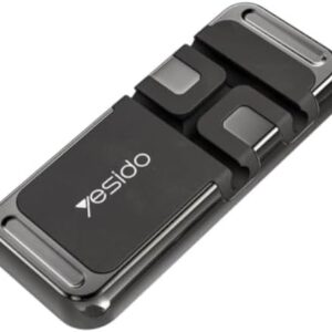 Yesido C113 Zinc Alloy Car Magsafe Magnetic Phone Holder with Cable Clip Function(Black)