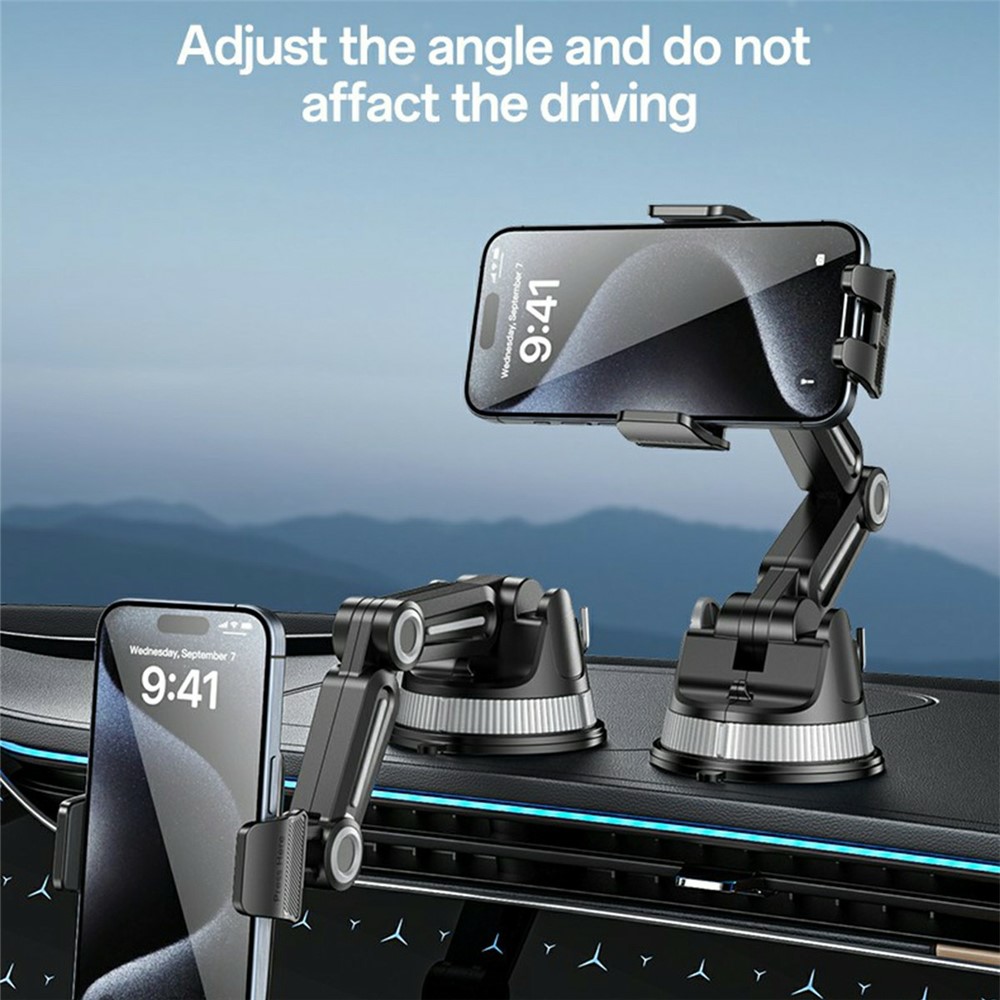 YESIDO C275 Car Dashboard Mount Suction Cup Base Truck Phone Holder Bracket for 4.7-7.2 Cellphones - Image 4