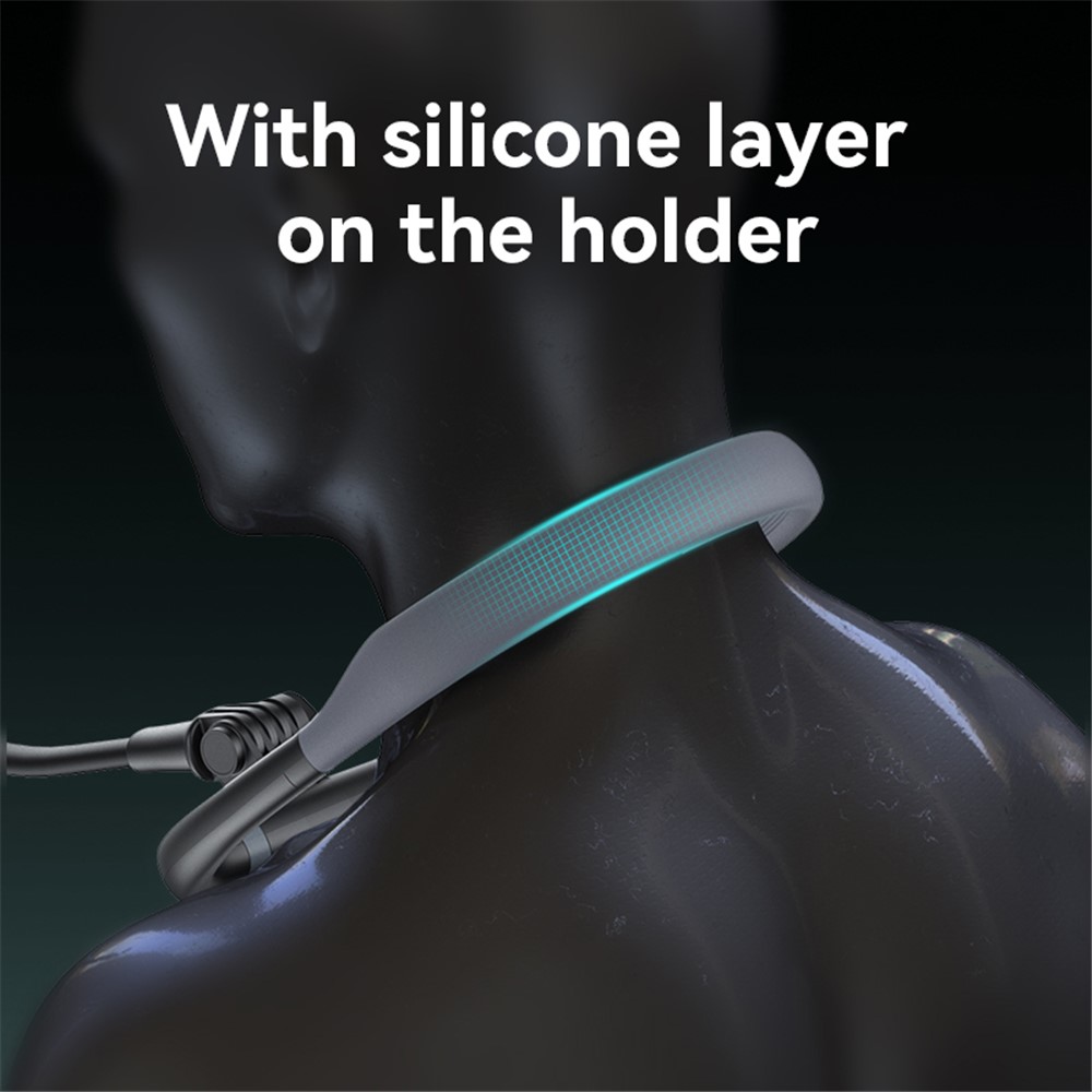YESIDO C291 Neck Mount Phone Holder Aluminum Alloy Rotation View Phone Neck Bracket - Image 4