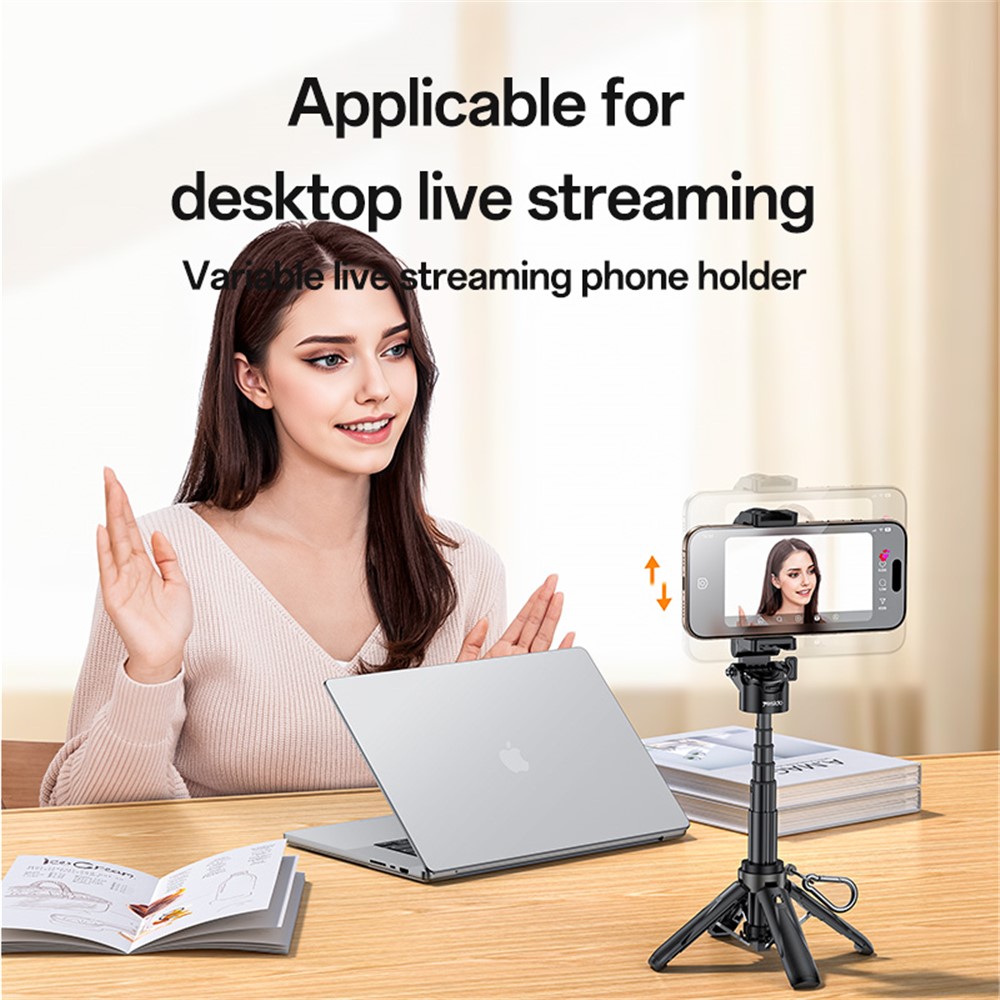 YESIDO SF29 For Android / iOS Mini Bluetooth-Compatible Selfie Stick Extendable Tripod with Remote Control - Image 5