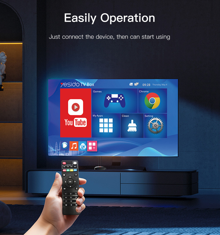 Yesido TV12 Game, Android TV Box System - Image 3