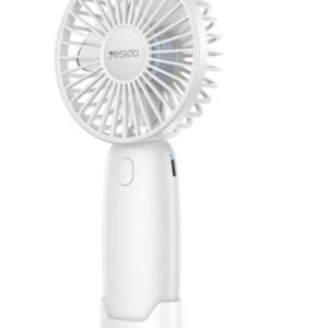 Yesido YF15 3-speed Infinitely Variable With 1200mAh Removable Battery, Small Fan With Phone Holder
