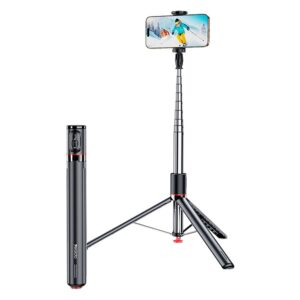 YESIDO SF30 Pop Up Tripod 1.7m Extendable Bluetooth-Compatible Selfie Stick with Remote Control