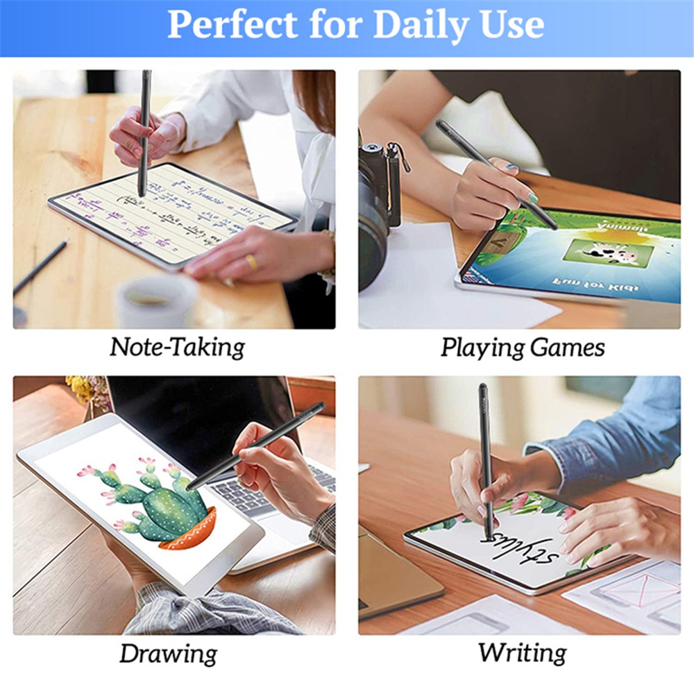 YESIDO ST01 2 in 1 Touch Screen Pen Capacitive Stylus for iPad iPhone Tablets Samsung - Image 6
