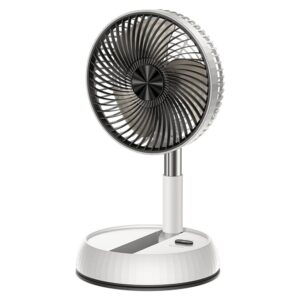 YESIDO YF11 Folding Fan Height Adjustable Cooling Fan Built-In 6000mAh Battery