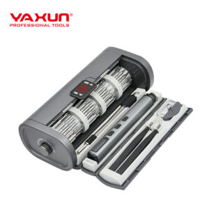 Yaxun 83-in-1 Battery Operated Cellphone Precision Screwdriver + Opening Toolset