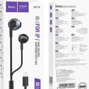 Hoco “M115 Sagacious” universal earphones with microphone iP