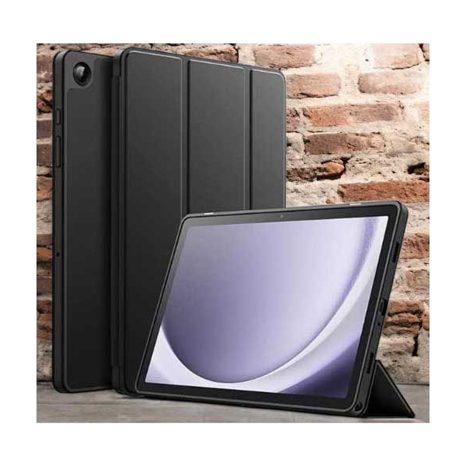 Tablet Case compatible with Samsung Galaxy Tab A9+ : 11" Large - Black - Image 5