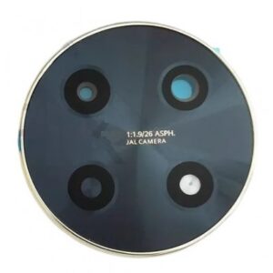 Huawei Nova 12i Camera Lens Glass with Frame - Black