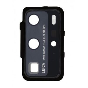 Huawei P40 Pro Camera Lens Glass with Frame - Black