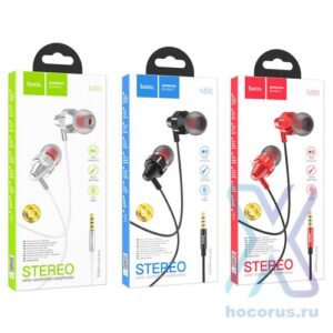 Hoco “M90 Delight wire-controlled earphones with microphone”