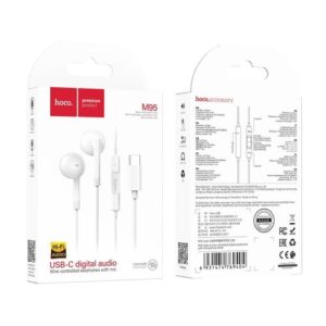 Hoco “M95 Type-C wire-controlled digital earphones with microphone”