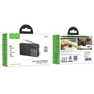 Hoco Premiuim “HI50” Multi-function Portable AM and FM Bluetooth Radio