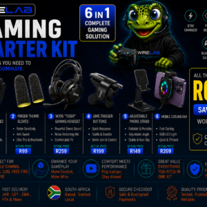 Gaming Starter Kit : PUBG Buttons, Finger Thumb Gloves, Touch Screen Capacitive Cellphone Gloves, Cellphone Gaming Cooler, Desktop stand, Gaming Headphones