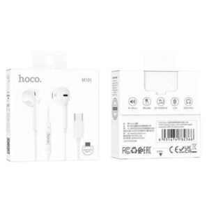Hoco “M101 Crystal joy Type-C wire-controlled digital earphones with microphone”