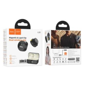 Hoco “L22 Bright” 2-in-1 Wireless Microphone