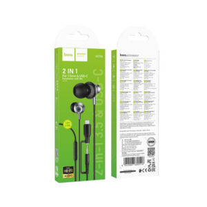 HOCO M119A Mia 2-in-1 3.5/Type-C universal digital earphones with microphone m119a 3.5/Type-C