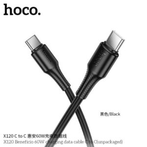 Hoco “X120 Beneficio 60W charging data cable C to C”