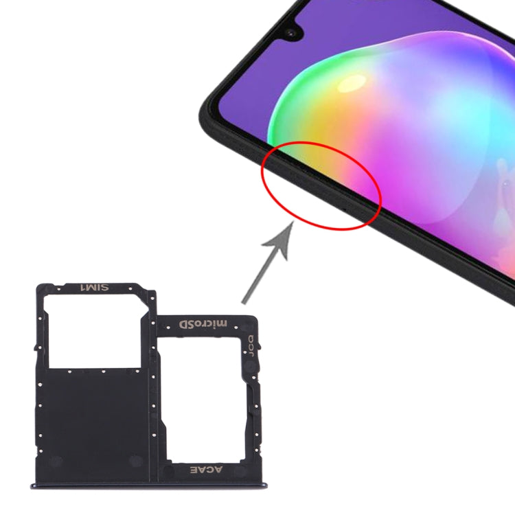 Samsung Galaxy A31 Black SIM Card Tray Replacement