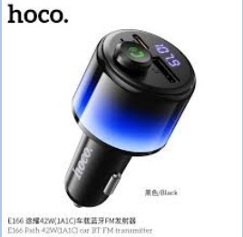 HOCO E166 Path 42W (1A1C) car BT FM transmitter