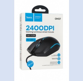 HOCO GM37 Wonderful gaming luminous wired mouse