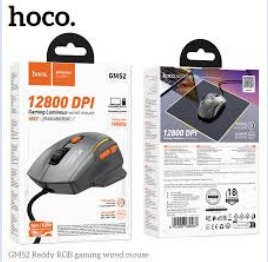 HOCO GM52 Reddy RGB gaming wired mouse