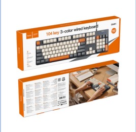 HOCO GM61 Murphy 3- color wired keyboard(english version)