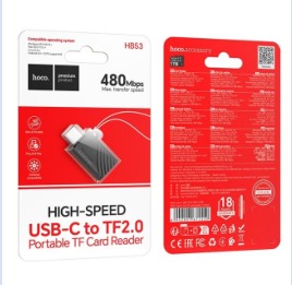 HOCO HB53 Type-C mini TF card reader 2.0
