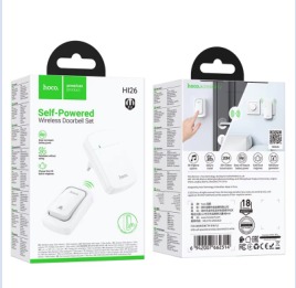 HOCO HI26 self- powered wireless doorbell(EU)
