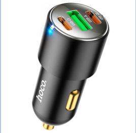 HOCO NZ6 PD45W 3- port(2C1A) car charger