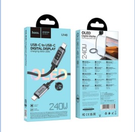 HOCO U148 Lord 240W digital display charging data cable C to C