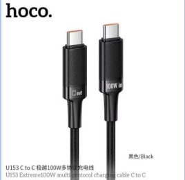 HOCO U153 Extreme100W multi-protocol charging cable C to C