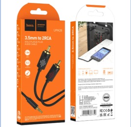 HOCO UPA28 3.5 double lotus RCA audio cable