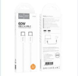 HOCO X104 Source 60W charging data cable Type-C to Type-C(L=2M)