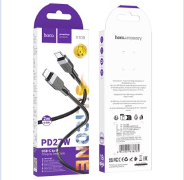 HOCO X109 Energy PD silicone charging data cable iP (L=1M)