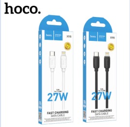 HOCO X115 Surpass PD27W fast charging data cable iP