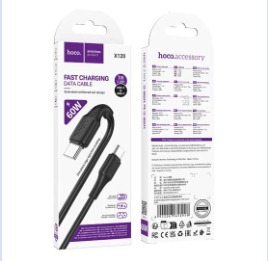 HOCO X120 Beneficio 60W charging data cable C to C (packaged)