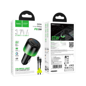 HOCO Z69 Vivido 24w(2c2a) car charger set(iP)