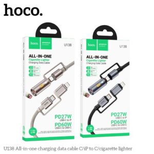 Hoco “U138 All-in-one charging data cable C/iP to C/LED light”